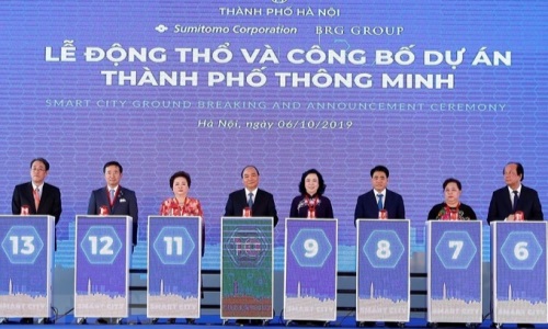 Hà Nội tổ chức Lễ động thổ và công bố dự án Thành phố Thông minh